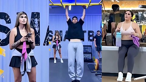 🔥Scaring People in The Gym With Calisthenics #63