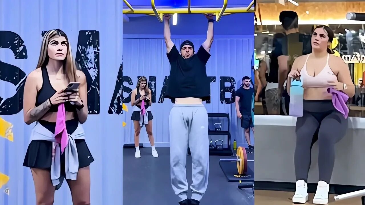 🔥Scaring People in The Gym With Calisthenics #63