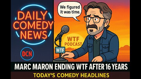 Marc Maron's WTF Podcast Ending After 16 Years
