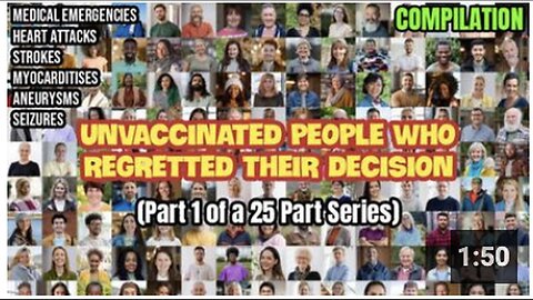 Regretful Unvaccinated Individuals - Part One