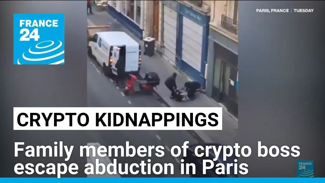 Daughter, grandson of crypto boss escape kidnapping in Paris