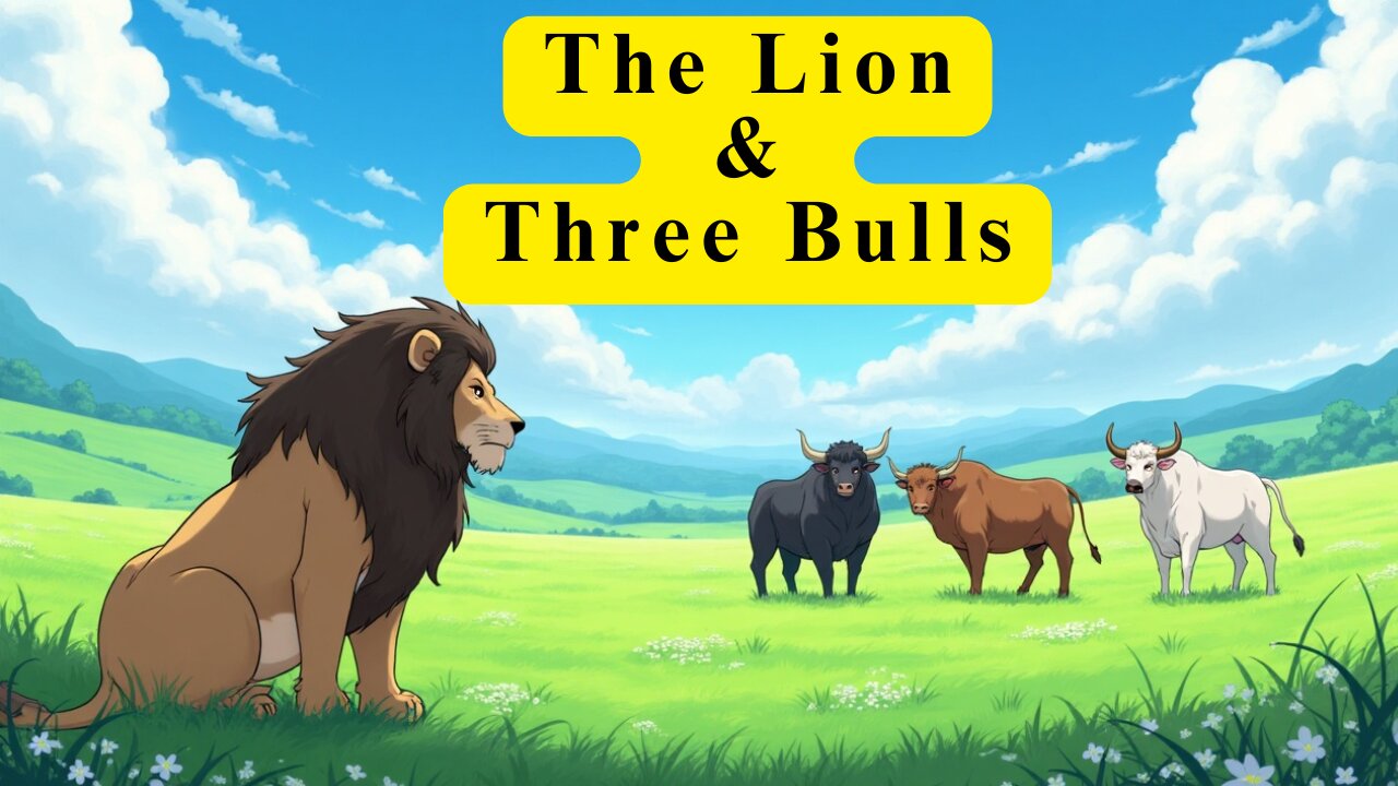 The Three Bulls | The Lion & Three Bulls | Union Is Strength