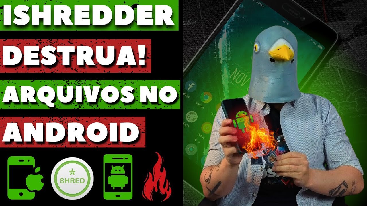 Destrua Seus Arquivos de Forma Definitiva e Segura no Android e iOS com o iShredder!