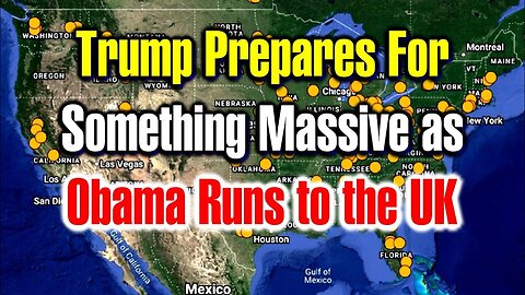 This Video Reveals TRUMP Prepares For Something Massive As OBAMA Runs To The UK