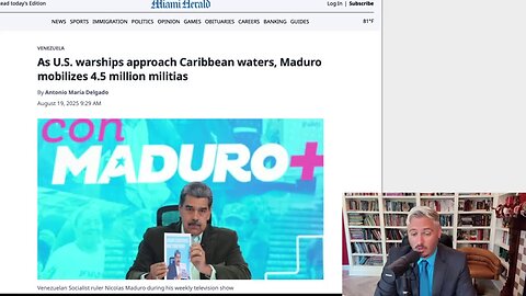 TRUMP DEPLOYS MARINES TO VENEZUELA & SENDS WARSHIPS