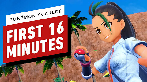 Pokemon Scarlet & Violet - First 16 Minutes of Gameplay