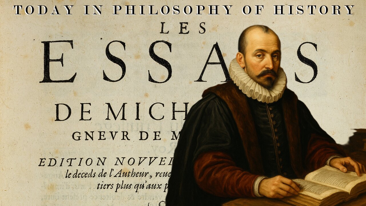 A Paragraph from Michel de Montaigne