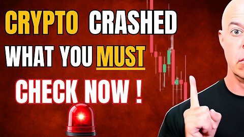 Crypto Market CRASHED This Weekend 🚨 What to Do NOW: Sell or Stay In? (Must-Watch Guide!)
