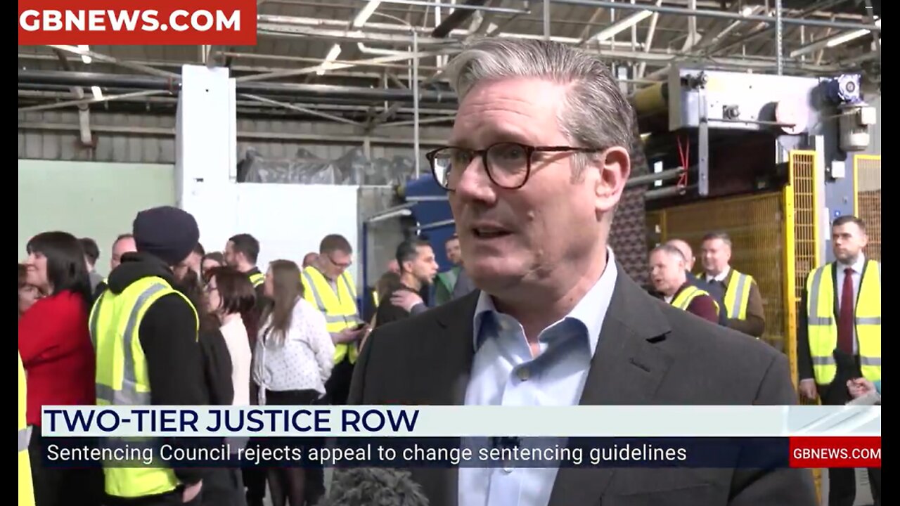 UK PM Keir Starmer says that WHITE MEN will be discriminated against in England.