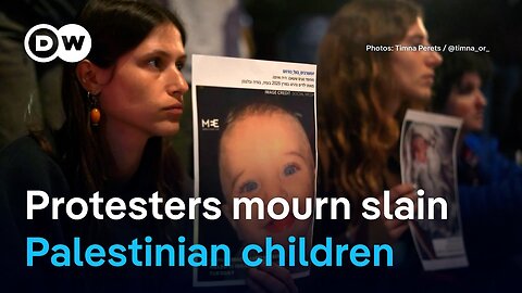 'Silent protests' in Israel draw attention to children killed in Gaza | DW News