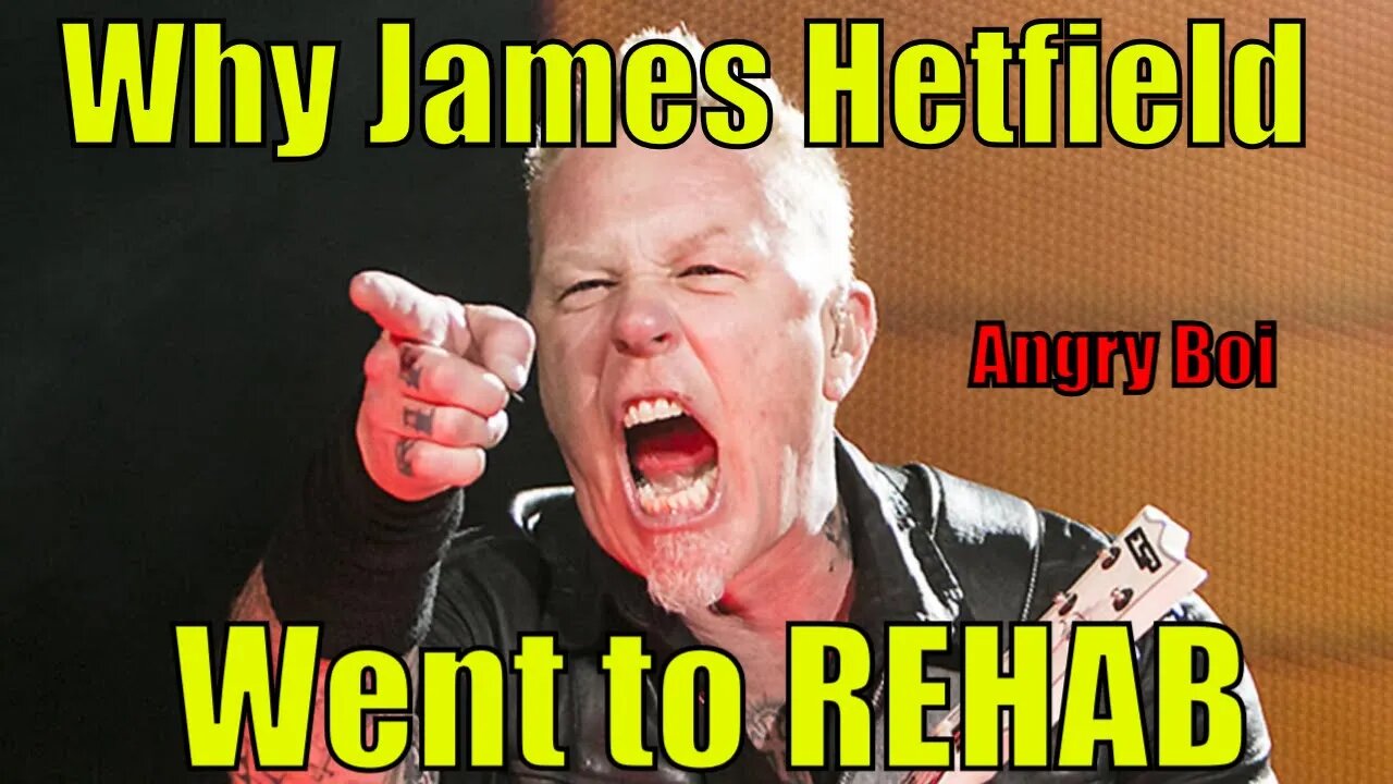 Why James Hetfield Went to Rehab – Metallica’s Darkest Moment EXPLAINED