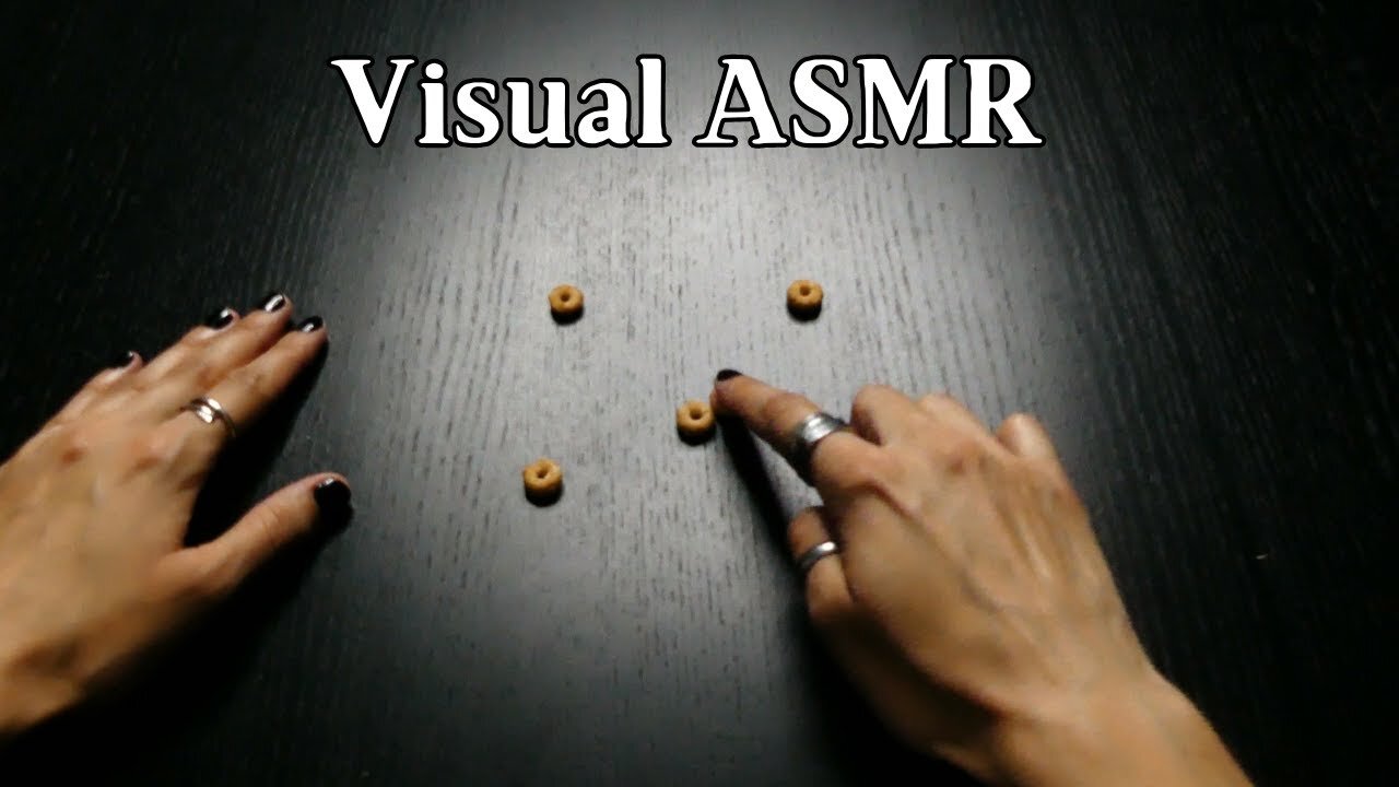 Visual ASMR 🤓 5 Ways to Focus (no talking, desk sounds, tracing, brushing)