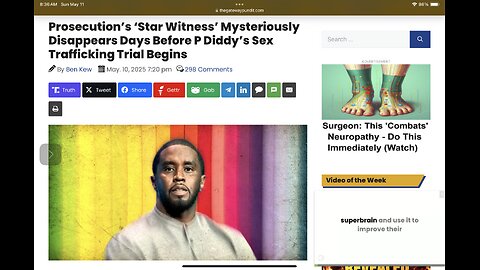 Prosecution’s ‘Star Witness’ Mysteriously Disappears Days Before P Diddy’s Sex Trafficking Trial