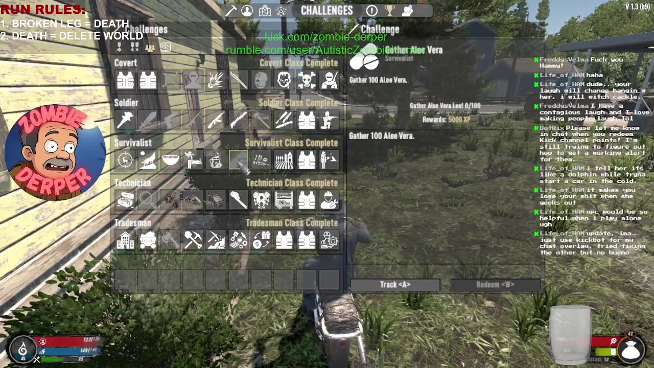 Crayon Eater Builds a House | 7 Days to Die Permadeath