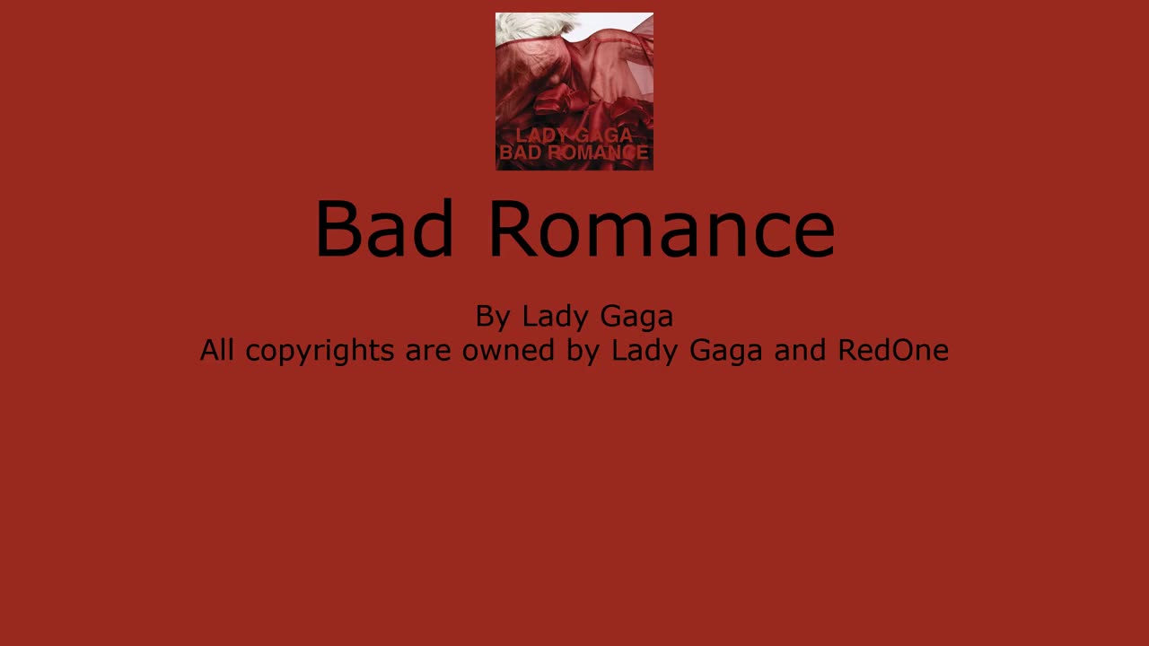 Bad Romance