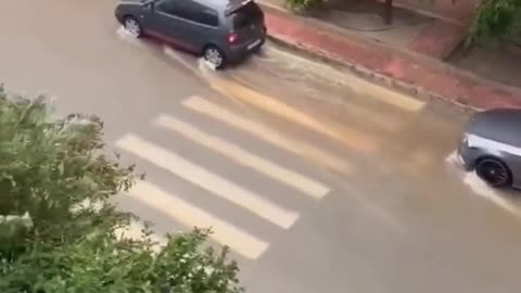 Strong Windstorm Hit Callosa De Segura In Alicante Province, Spain (09/08/2025)