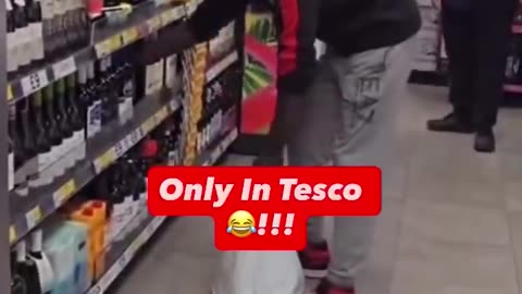 Africans loot English store