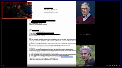 Bill Gates and Epstein talked about Using Viruses for Control