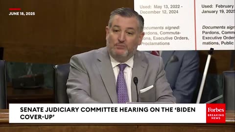 Ted Cruz pulls out the autopen stats and delivers a BRUTAL takedown of Biden’s
