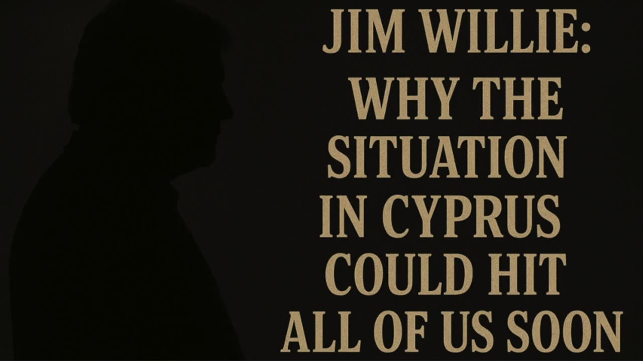 Jim Willie Interview: The Cyprus Crisis That Could Change Everything