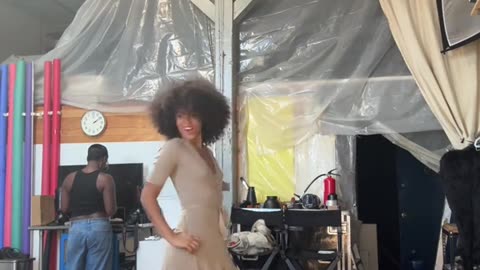 Model tgirl in this studio