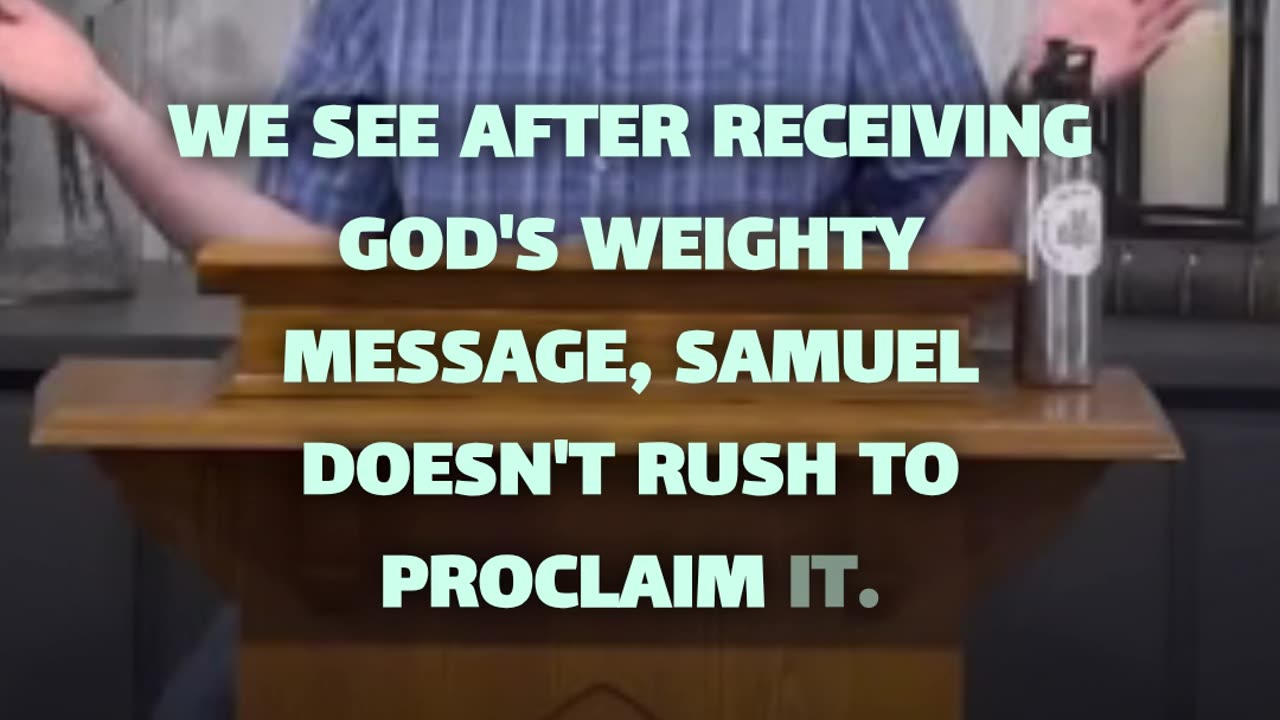 Samuel teaches us a powerful lesson about spiritual humility. - Calvary Chapel Fergus Falls