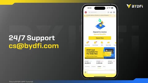 How to Use Futures Grid Bot on BYDFi (APP)