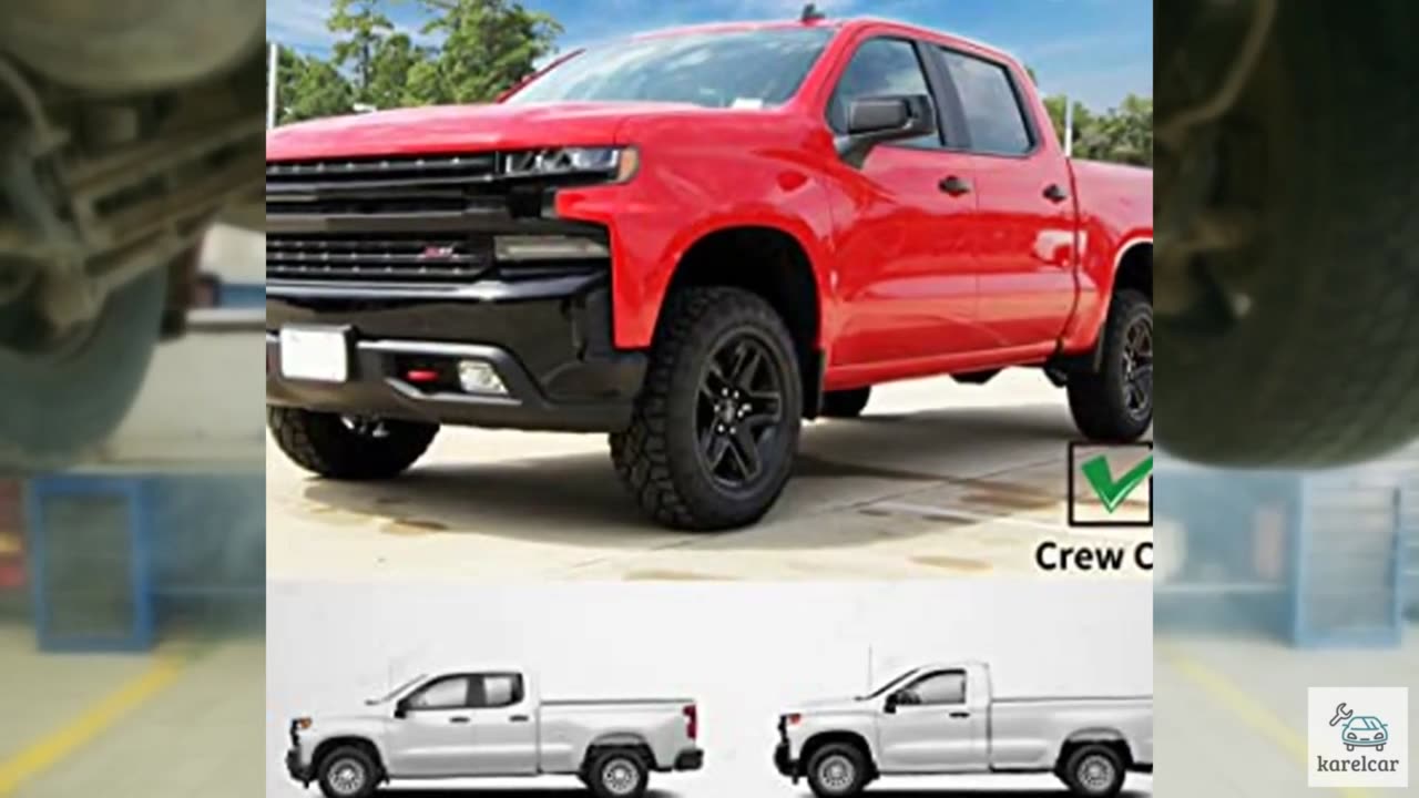YITAMOTOR 6 Inches Running Boards Compatible with 2019-2025 Chevy Silverado/GMC