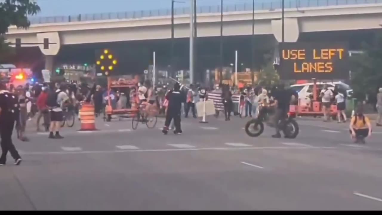 Police have declared an unlawful assembly in Denver as anti-ICE rioters have taken over the streets
