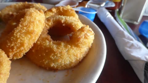 Growth on an onion ring