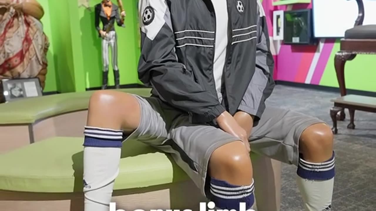 THIS MAN WAS BORN WITH THREE LEGS