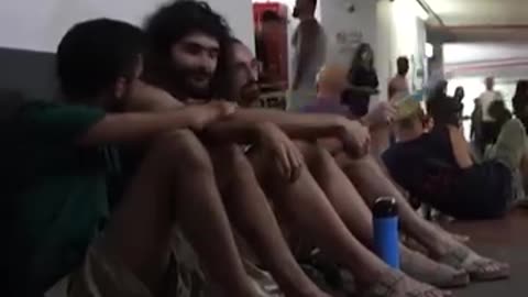 Isrealis Sheltering