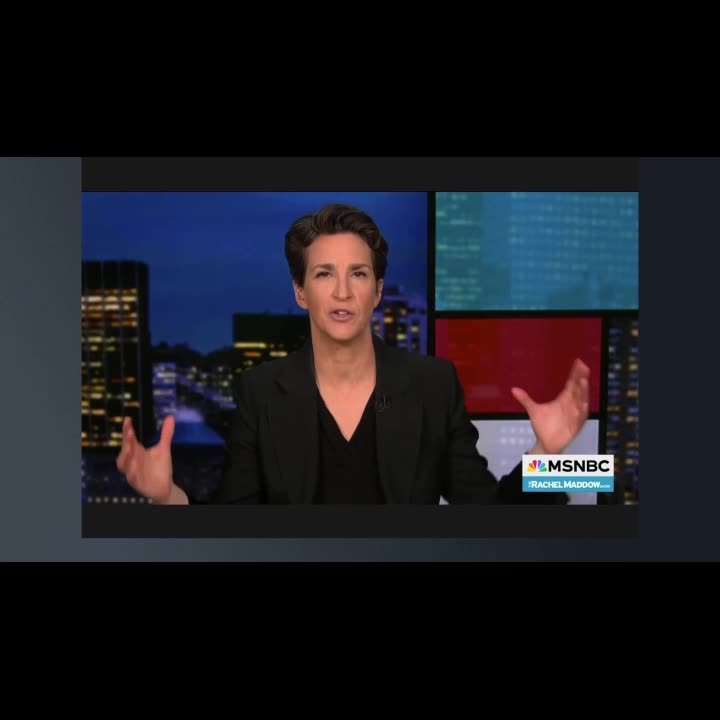 Maddow: A Week From Tonight, Last Night Of 5-Day-A-Week Thing—Dont Worry, It’s All Gonna Be Fine!