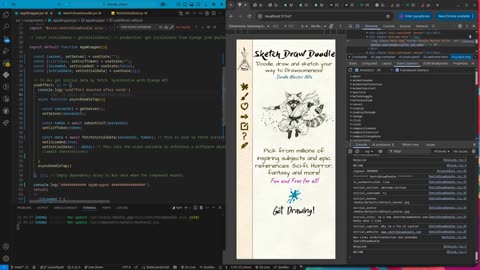 SketchDrawDoodle Initialisation