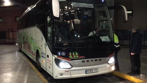 Bus to Madrid (Seville, Spain)