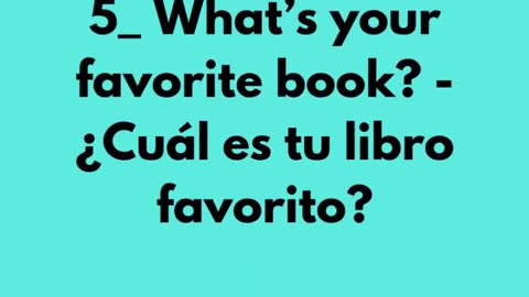 10 preguntas en inglés que deberías conocer
