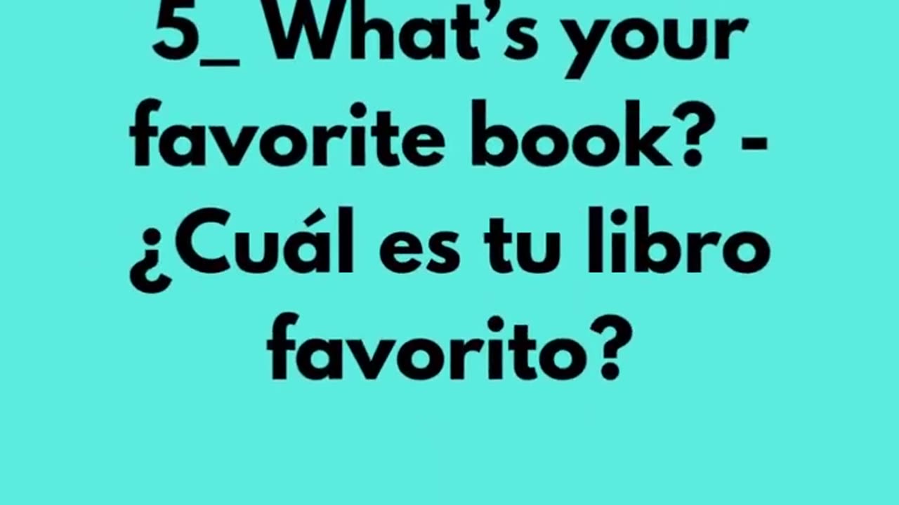 10 preguntas en inglés que deberías conocer