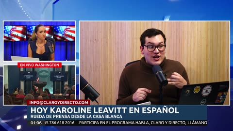 EN VIVO, ¿Por que los medios son ANTI-TRUMP? y Karoline Leavitt EN ESPAÑOL