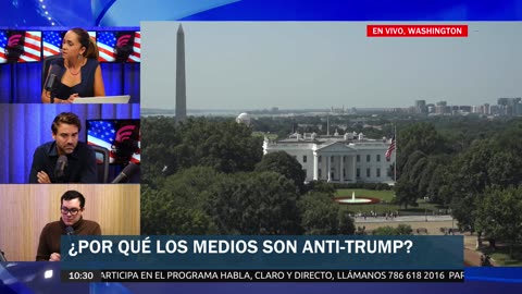 EN VIVO, ¿Por que los medios son ANTI-TRUMP? y Karoline Leavitt EN ESPAÑOL