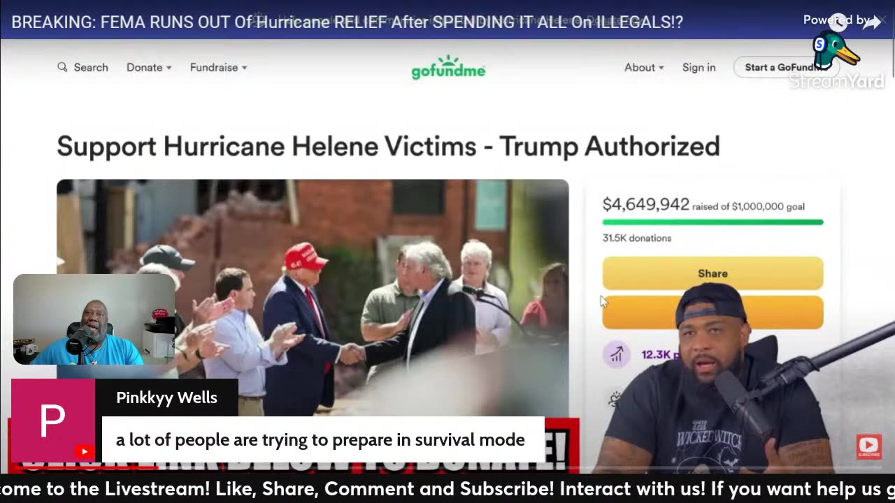 Kamala Harris Controversial Decision | Small Hurricane Donation Amid Ukraine Aid | Big Al