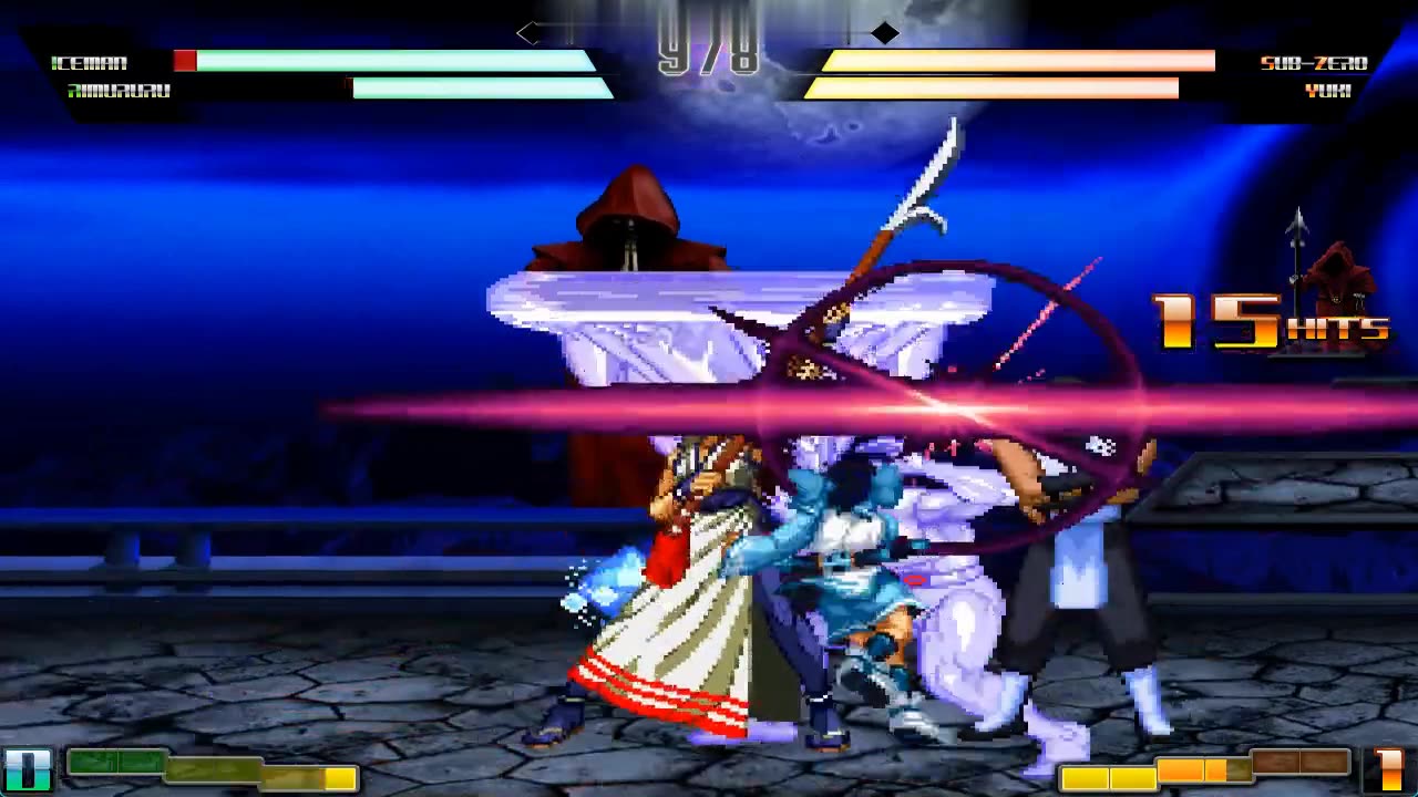 Iceman & Rimururu vs Sub-Zero & Yuki - (Hardest AI)