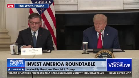 SPEAKER JOHNSON ON TRUMP ACCOUNTS AND THE BBB