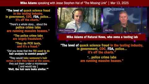 Police crime labs are running massive hoaxes, testing is a fraud, says Mike Adams