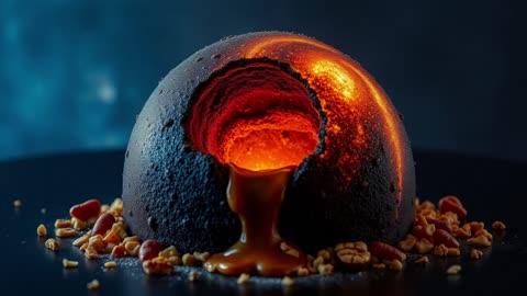 Galaxy Crunch Lava Dome Cake – FlavorVille Viral Creation