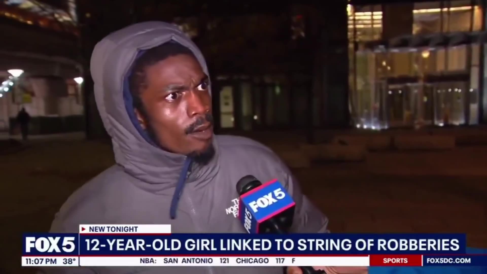 What the hell? This the funniest news interview I’ve seen in a while