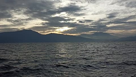 Waiting and Witnessing the Sunset at Lake Singkarak West Sumatra Indonesia Part 5
