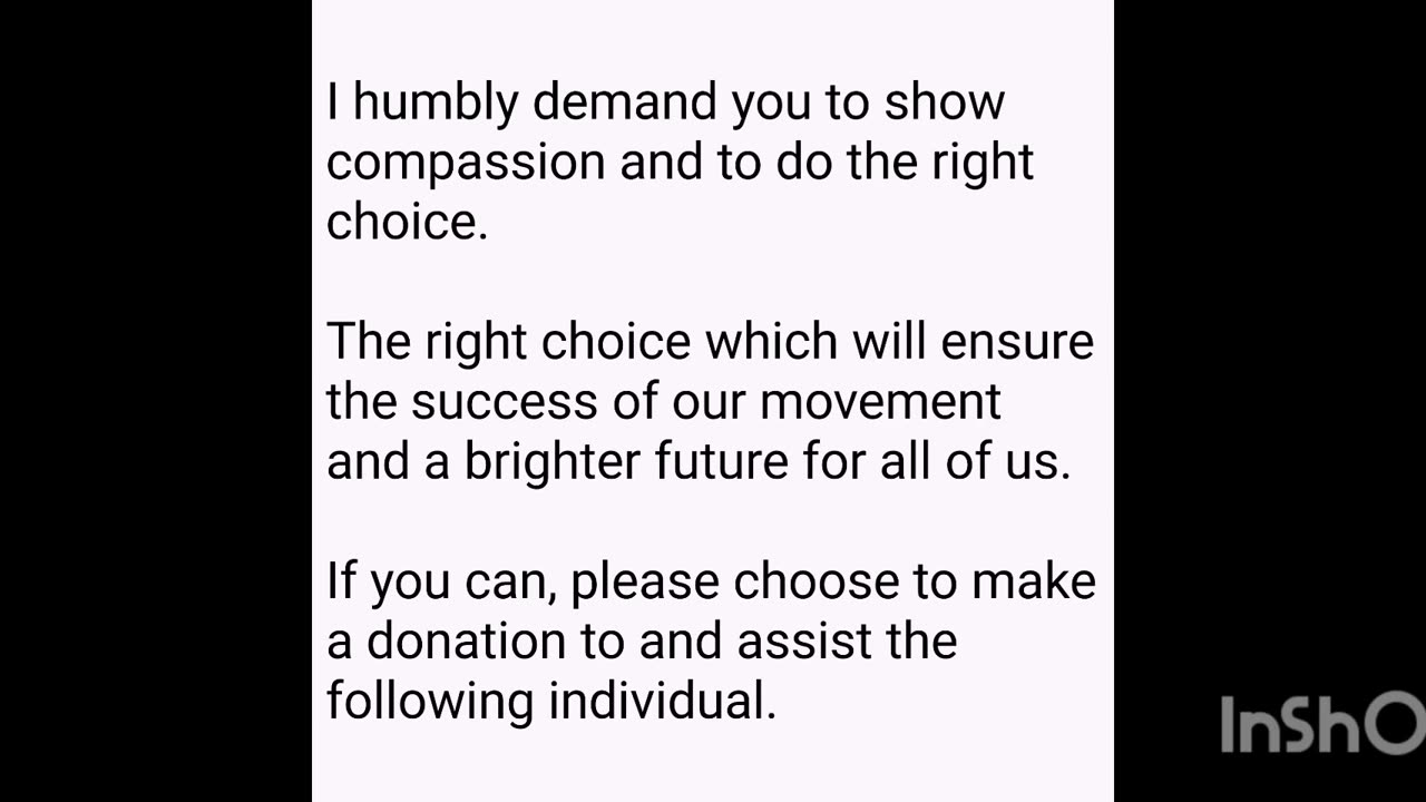 A second chance in life