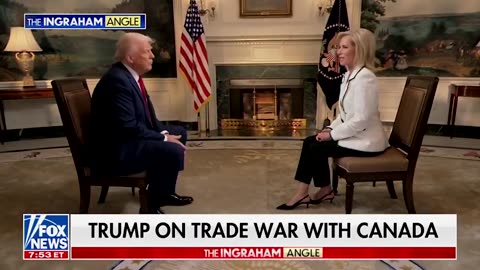 TRUMP ON TRADE WAR WITH CANADA