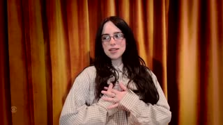 Billie Eilish accepts American Music Awards' top prize
