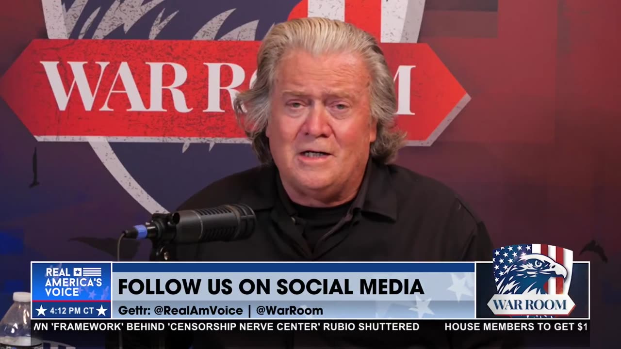 BANNON WANTS MSM NETWORKS INVESTIGATED FOR ELECTION VIOLATIONS